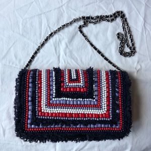 Zara Beaded Crossbody Bag